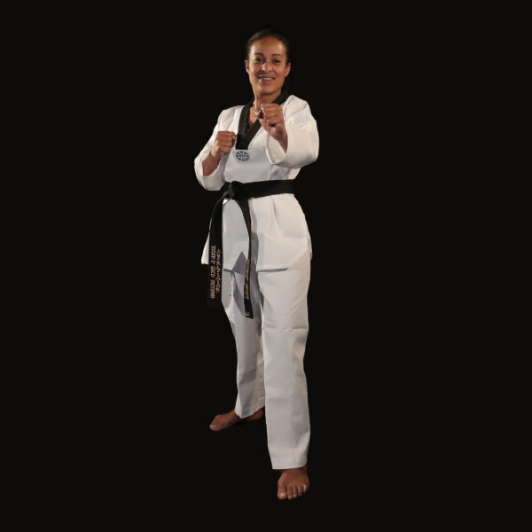 Dobok Great Warrior uniforme taekwondo AME Sport 4