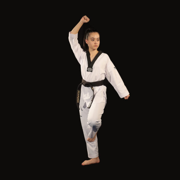 Taekwondo uniforme Dobok Supreme Warrior Flying AME sport